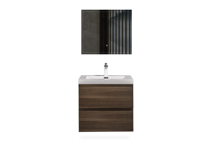 Angela Wall-Mounted Bathroom Vanity Set