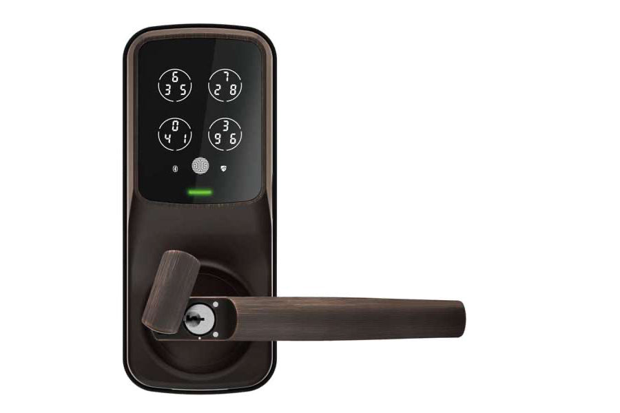 Lockly Lux Compact Mortise Edition with Fingerprint