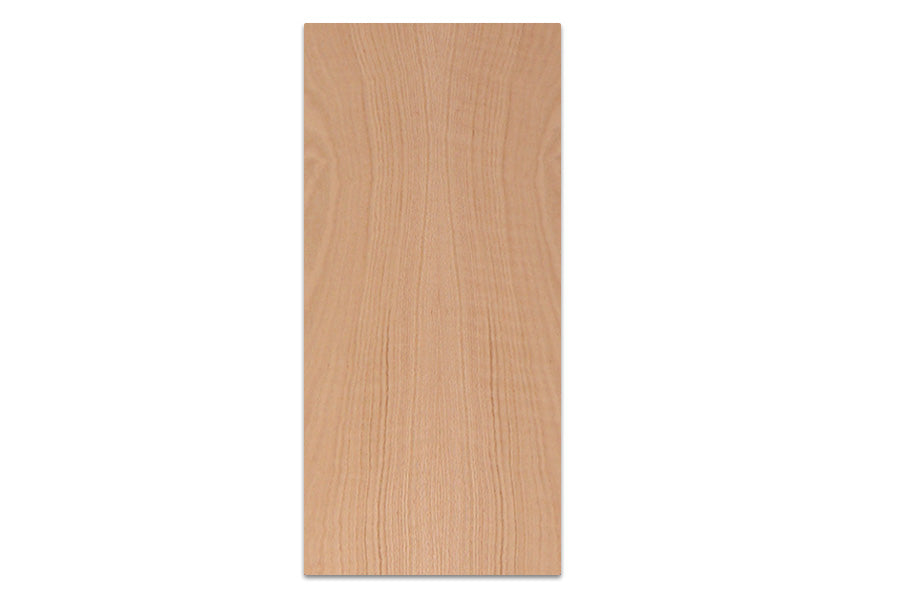 Plain Sliced Red Oak Unfinished 20-Min Non-Rated Wood Door