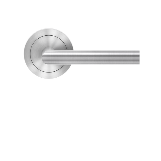 Rhodos, american rose, full Dummy, satin stainless steel