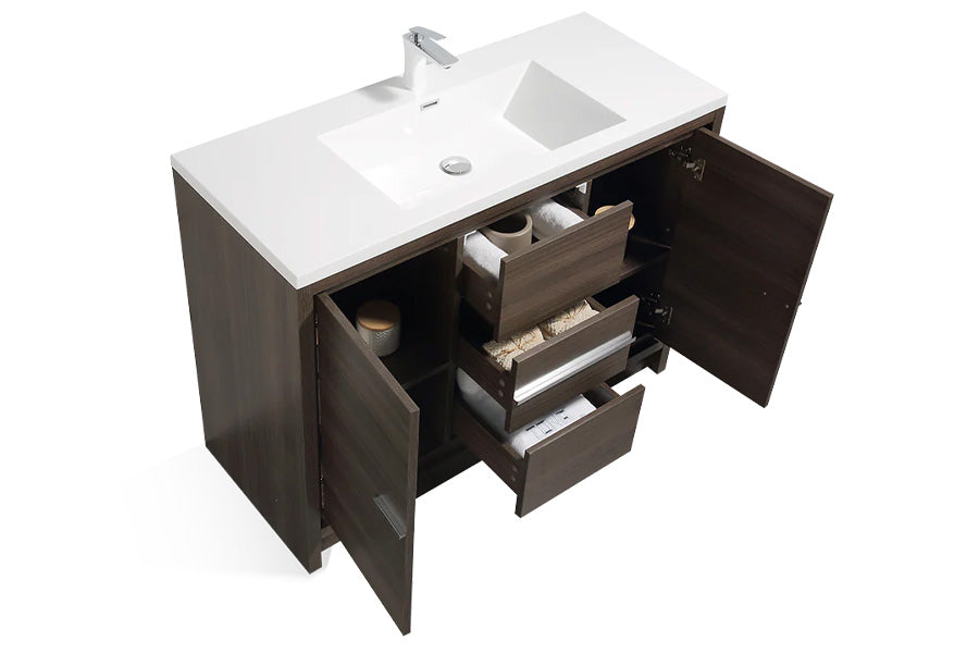 Allier Freestanding Bathroom Vanity Set