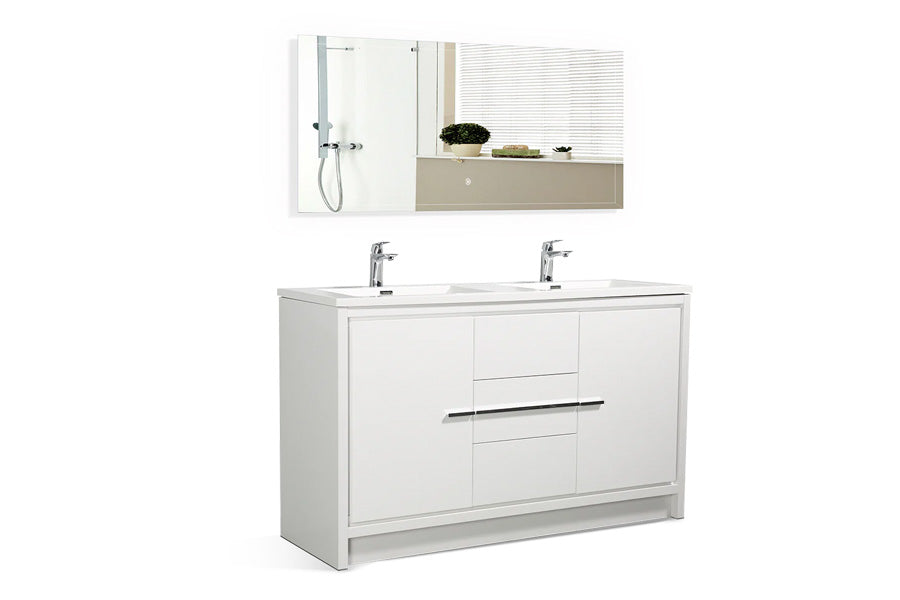 Allier Freestanding Bathroom Vanity Set