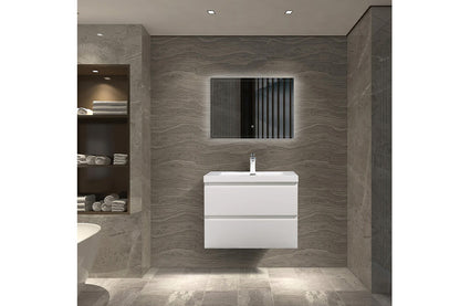 Angela Wall-Mounted Bathroom Vanity Set