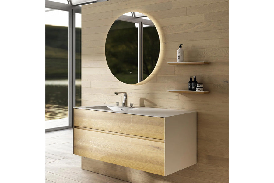 Bosco 48" Wall-Mounted Bathroom Vanity Set