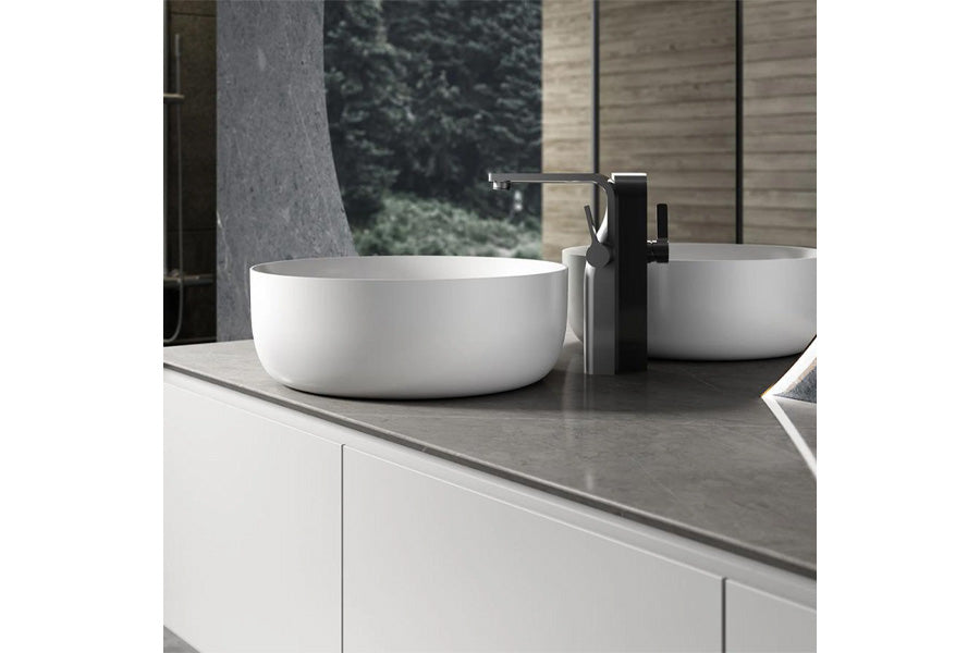 Bova Wall-Mounted Bathroom Vanity Set