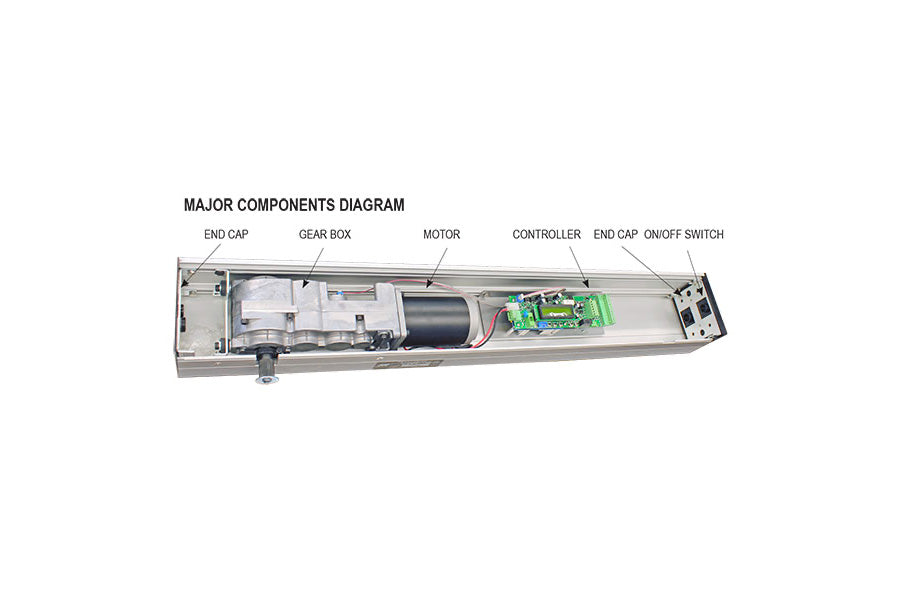 Cal-Royal 8600 Series Automatic "Low Energy" Swing Door Operator