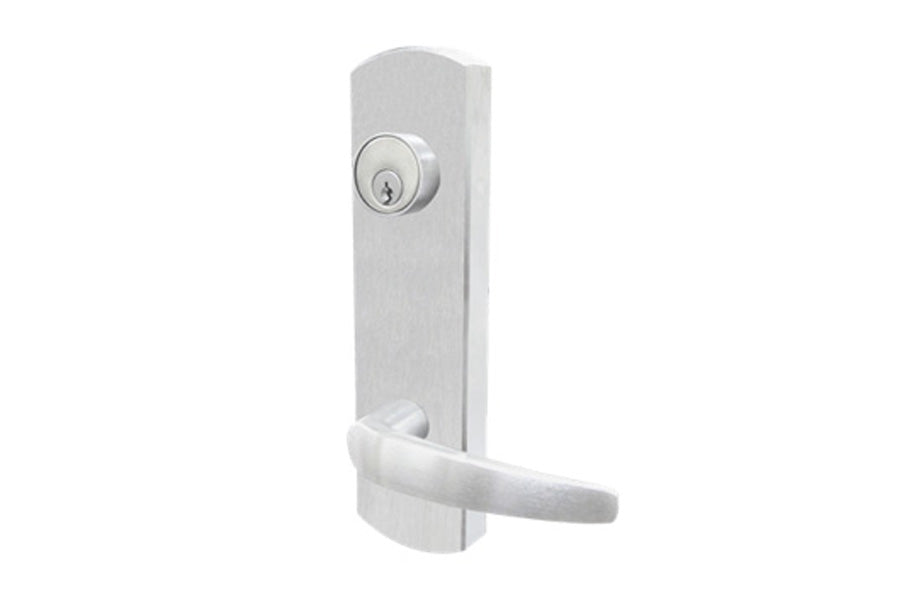 Cal-Royal A7700 Series Exit Device Rigid Lever Escutcheon Trim