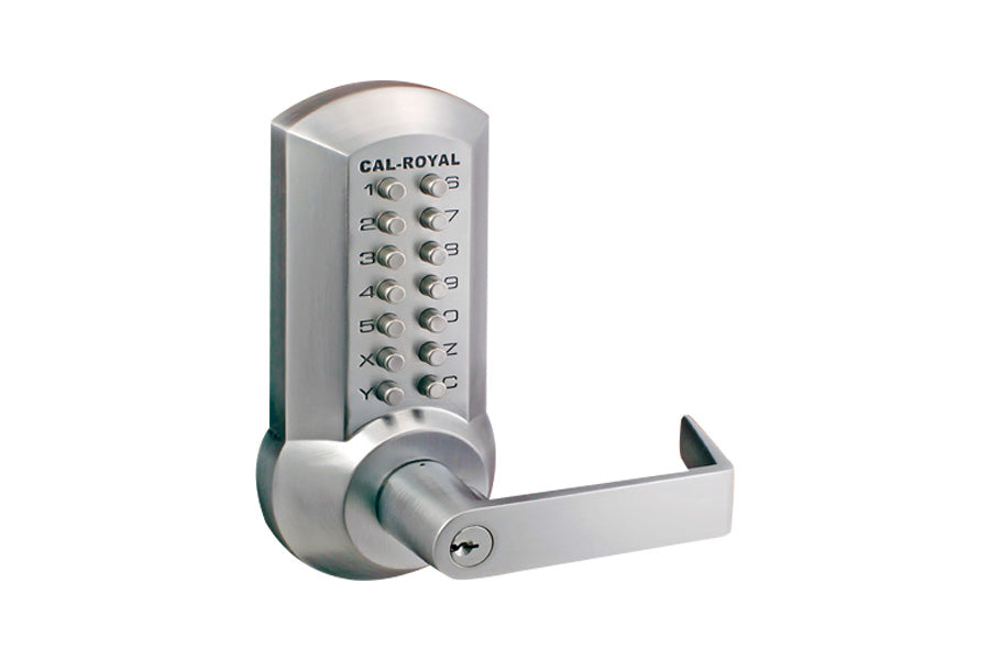 Cal-Royal CRCODE204 Mechanical Push Button Exit Device Lever Trim