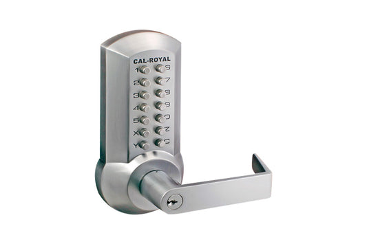 Cal-Royal CRCODE204 Mechanical Push Button Exit Device Lever Trim