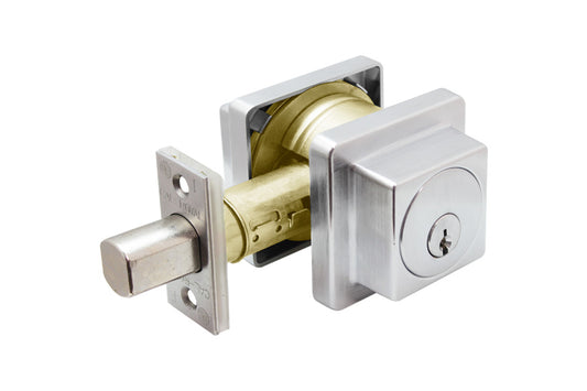 Cal-Royal SQ300 Series Contemporary Square Heavy Duty Deadbolt