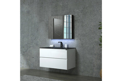 Emily-R Wall-Mounted Bathroom Vanity Set