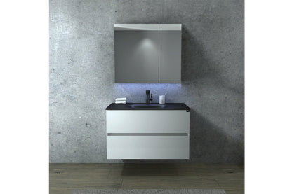 Emily-R Wall-Mounted Bathroom Vanity Set