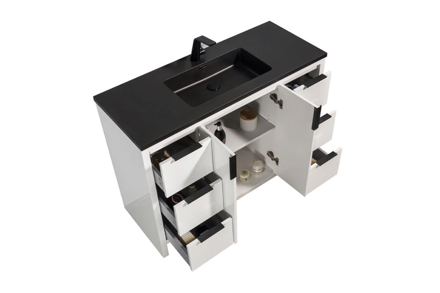 Evana Freestanding Vanity Set