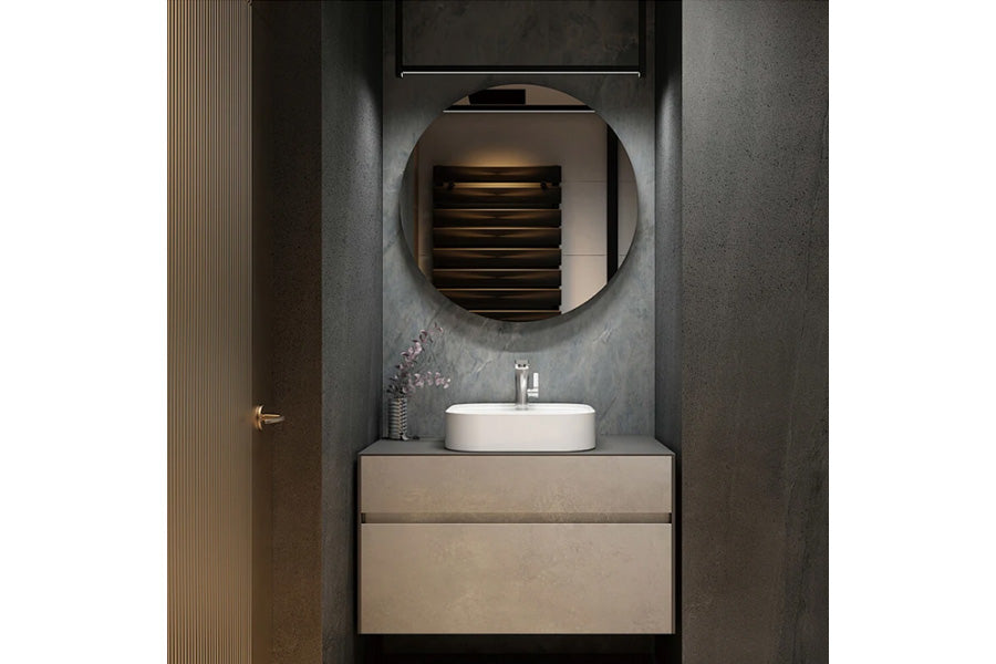 Lamina Wall-Mounted Vanity Set