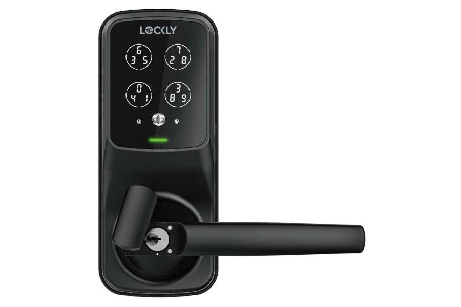 Lockly Lux Compact Mortise Edition with Fingerprint