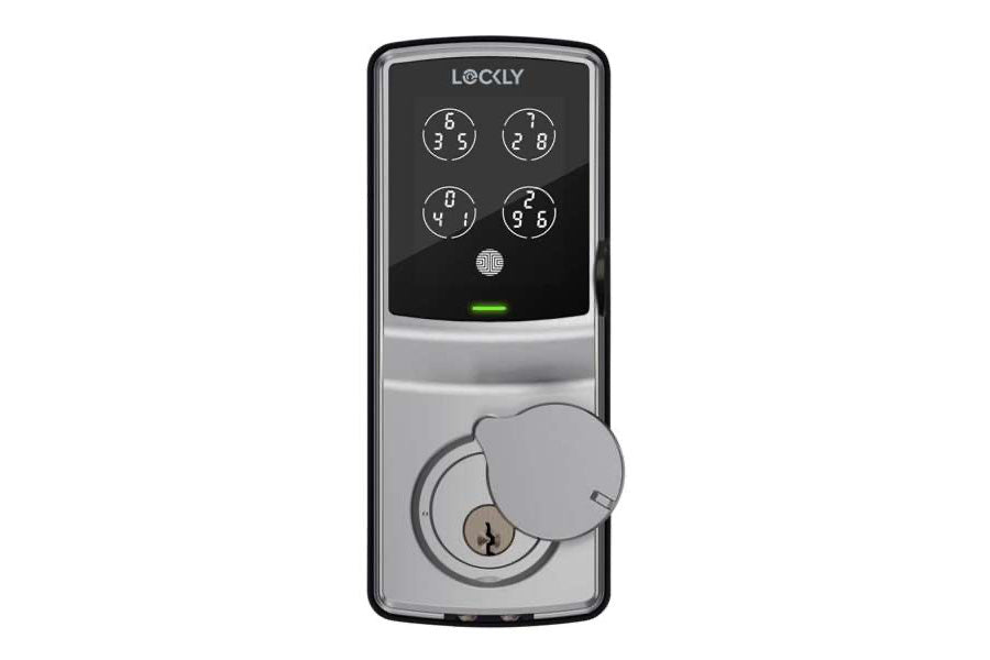Lockly Guard Fingerprint Deadbolt 728FZ Z-Wave Smart Lock