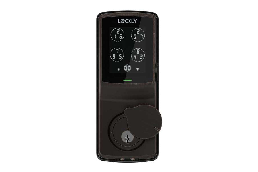 Lockly Guard Fingerprint Deadbolt 728FZ Z-Wave Smart Lock