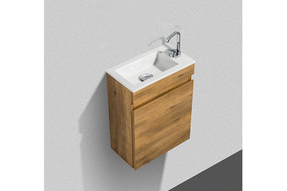 Mini Wall-Mounted Vanity Set with Mirror