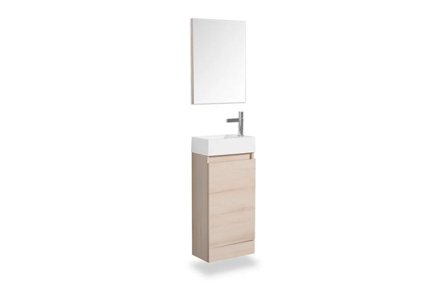 Pearl Mini Wall-Mounted Vanity Set