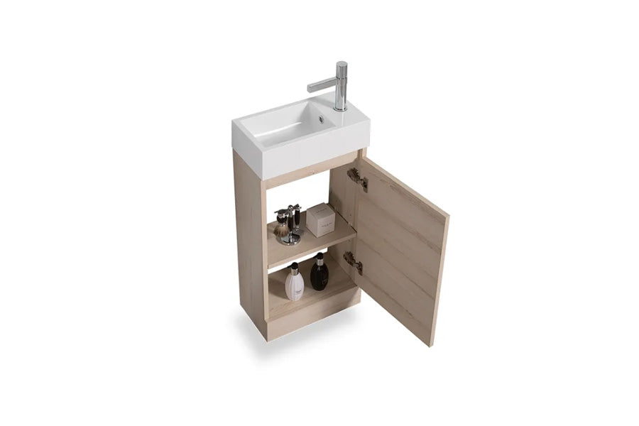 Pearl Mini Wall-Mounted Vanity Set
