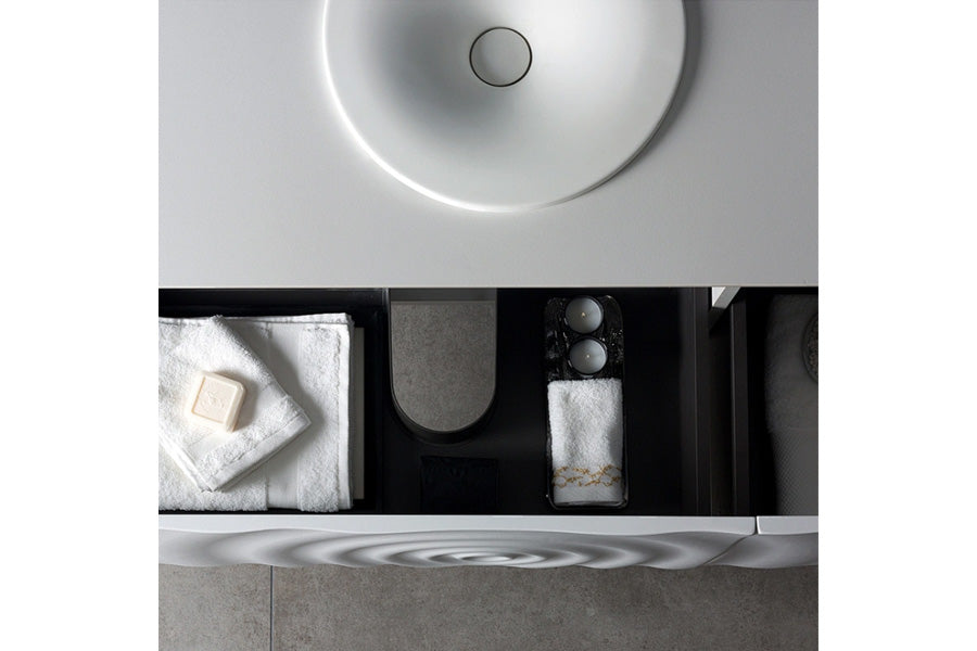 TONA Wave Wall-Mounted Vanity Set