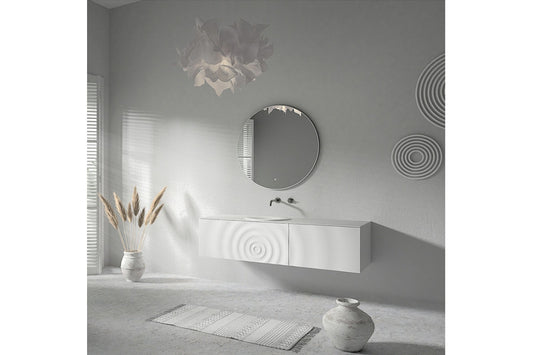 TONA Wave Wall-Mounted Vanity Set