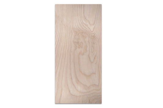 Rotary Natural Birch Clear Pre-Finished 20-Min Non-Rated Wood Door