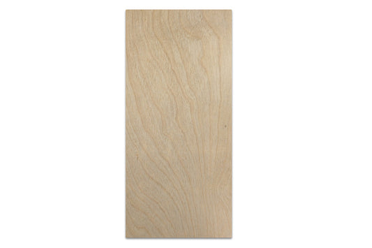 Rotary Natural Birch Unfinished 20-Min Non-Rated Wood Door