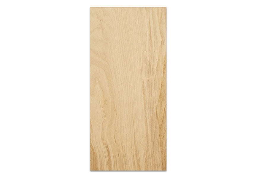 Rotary White Birch Clear Pre-Finished 20-Min Non-Rated Wood Door